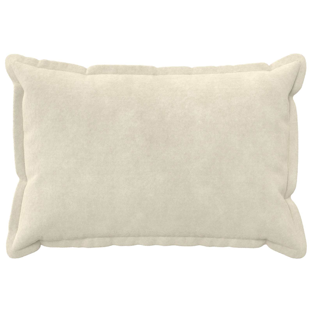 Cushion Cover 2 pcs HOUTEN Cream 50 x 75 cm Microfiber Fleece