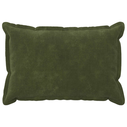 Cushion Cover 2 pcs HOUTEN Green 50 x 75 cm Microfiber Fleece