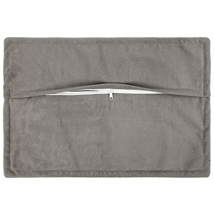 Cushion Cover 2 pcs HOUTEN Light Grey 50 x 75 cm