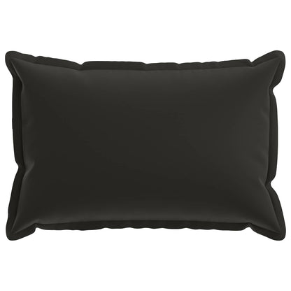 Cushion Cover 6 pcs HOUTEN Black 50 x 75 cm Polyester