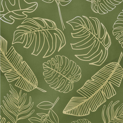Cushion Cover 6 pcs HOUTEN Leaf Design 50 x 75 cm Polyester