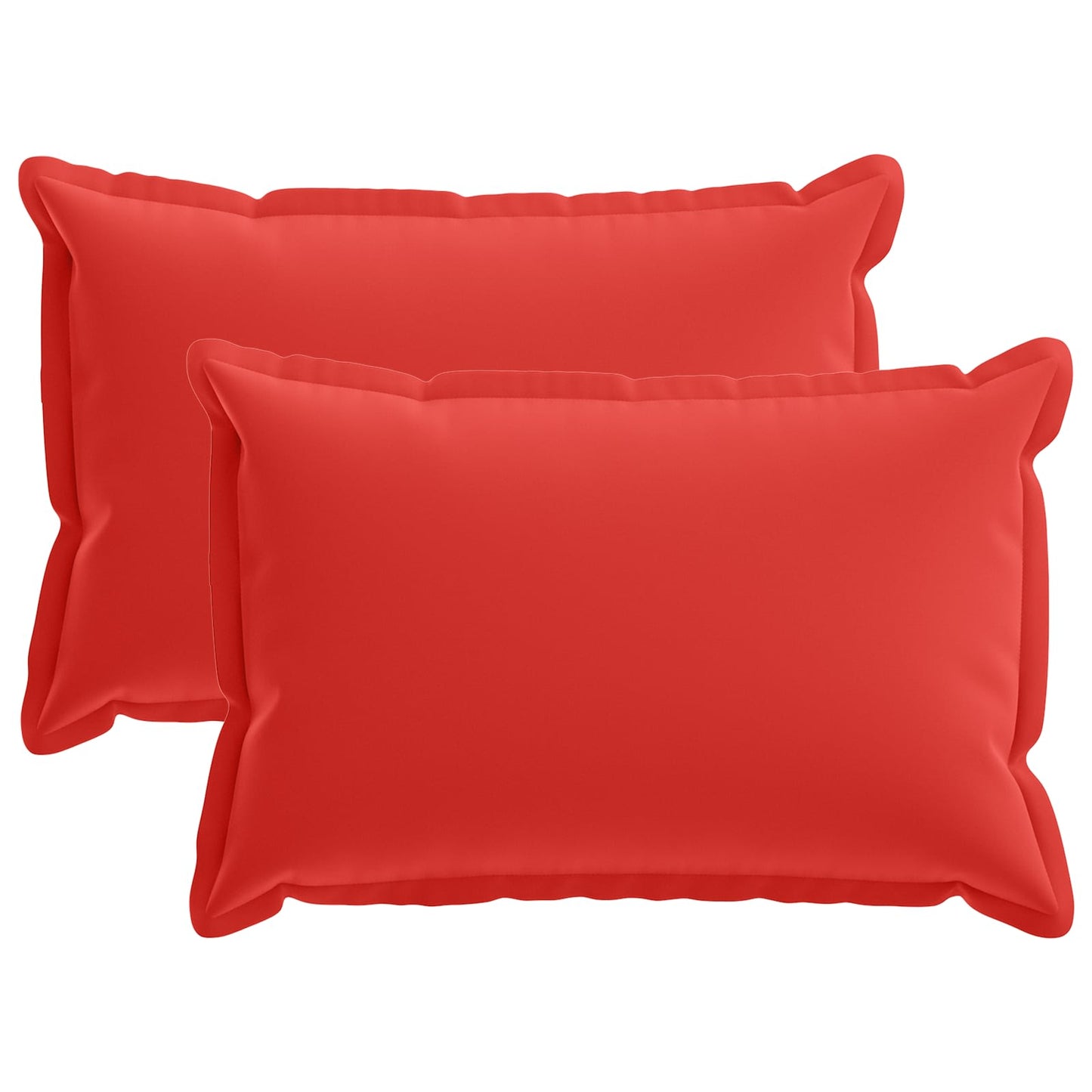 Cushion Cover 2 pcs HOUTEN Red 50 x 75 cm Polyester