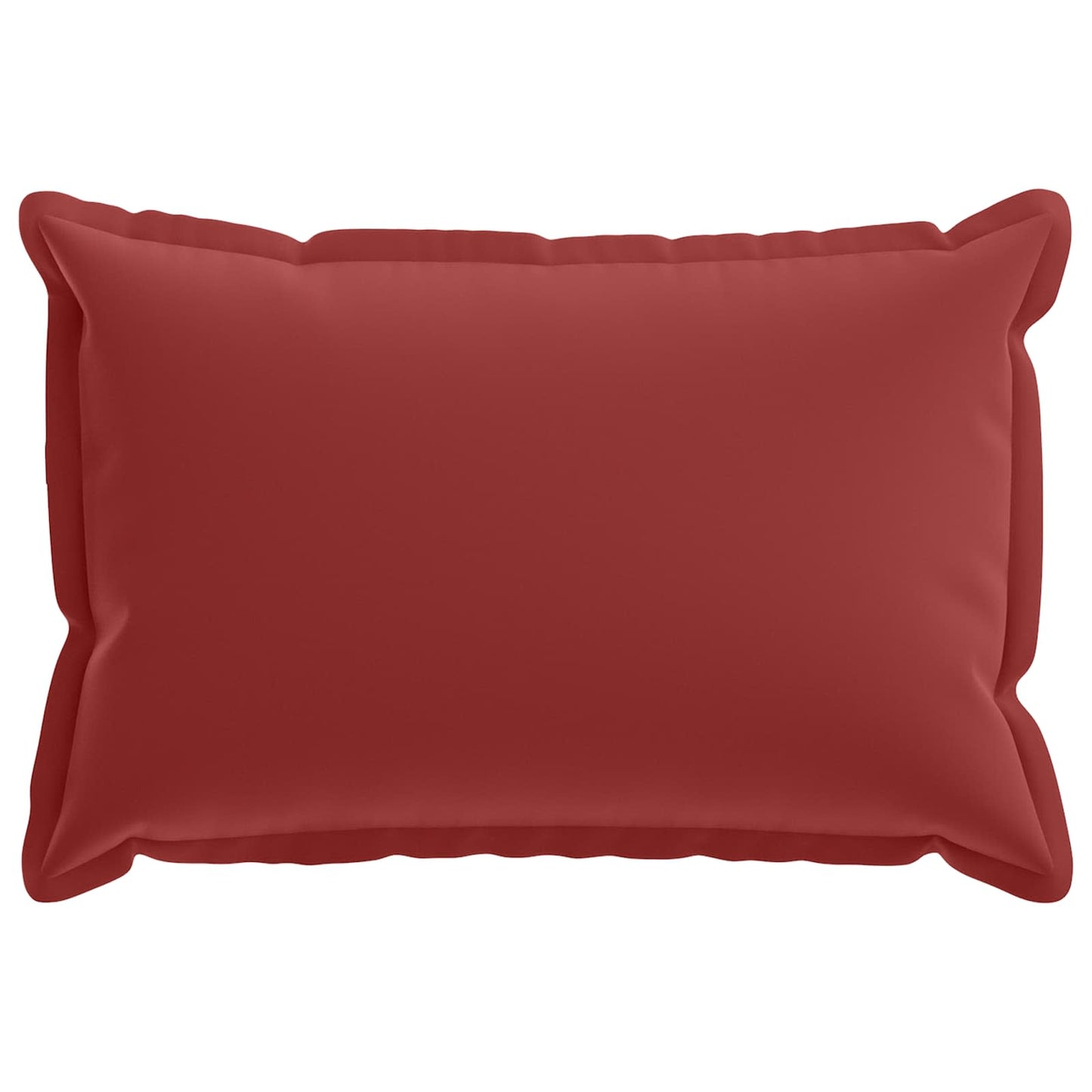Cushion Cover 6 pcs HOUTEN Wine Red 50 x 75 cm Polyester