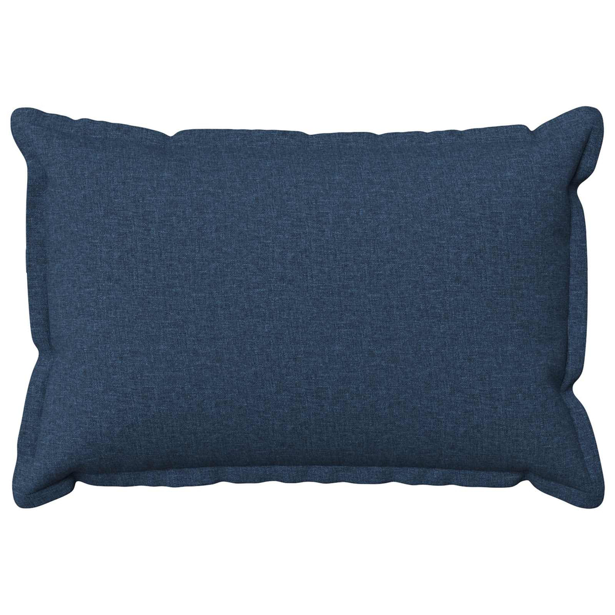 Cushion Cover 2 pcs HOUTEN Blue 50 x 80 cm Faux Linen