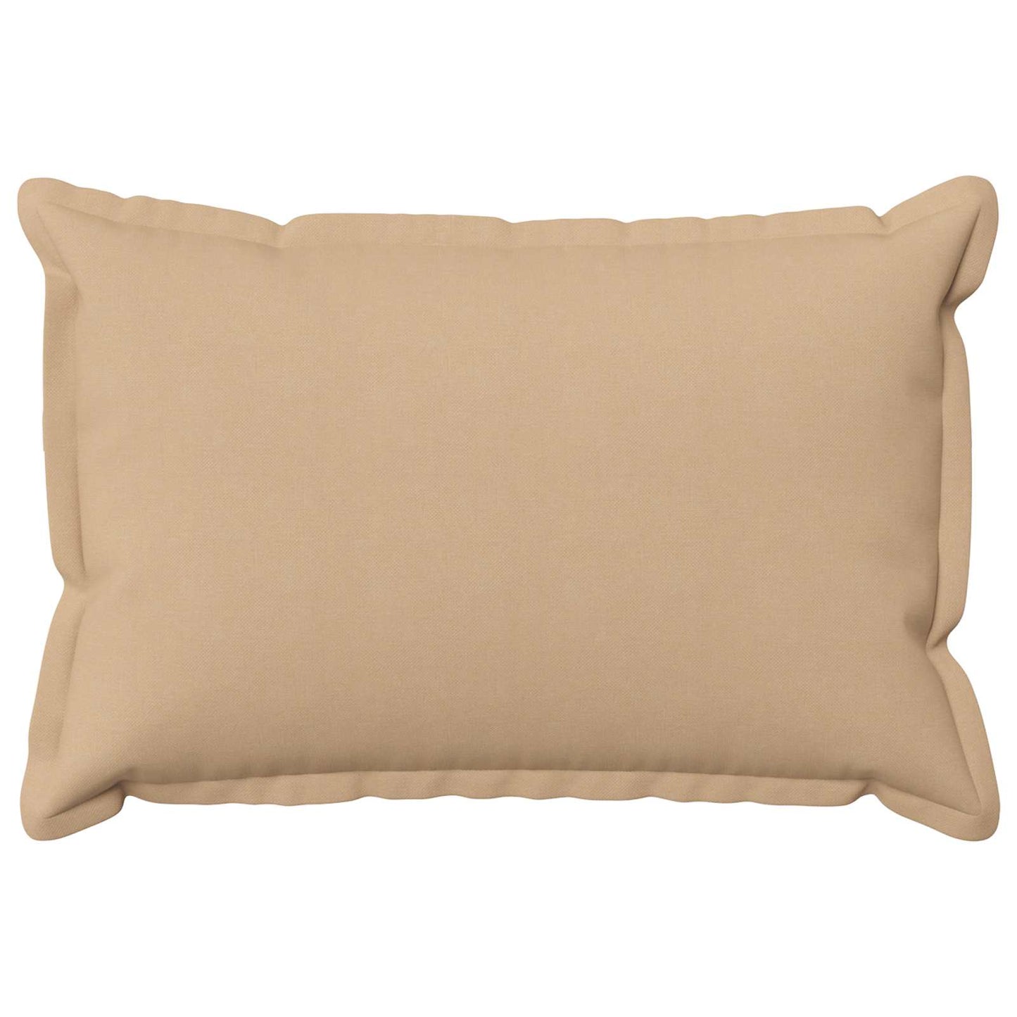 Cushion Cover 6 pcs HOUTEN Cream 50 x 80 cm Faux Linen