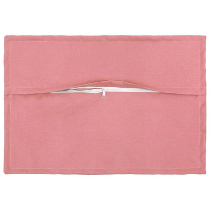 Cushion Cover 2 pcs HOUTEN Pink 50 x 80 cm Faux Linen