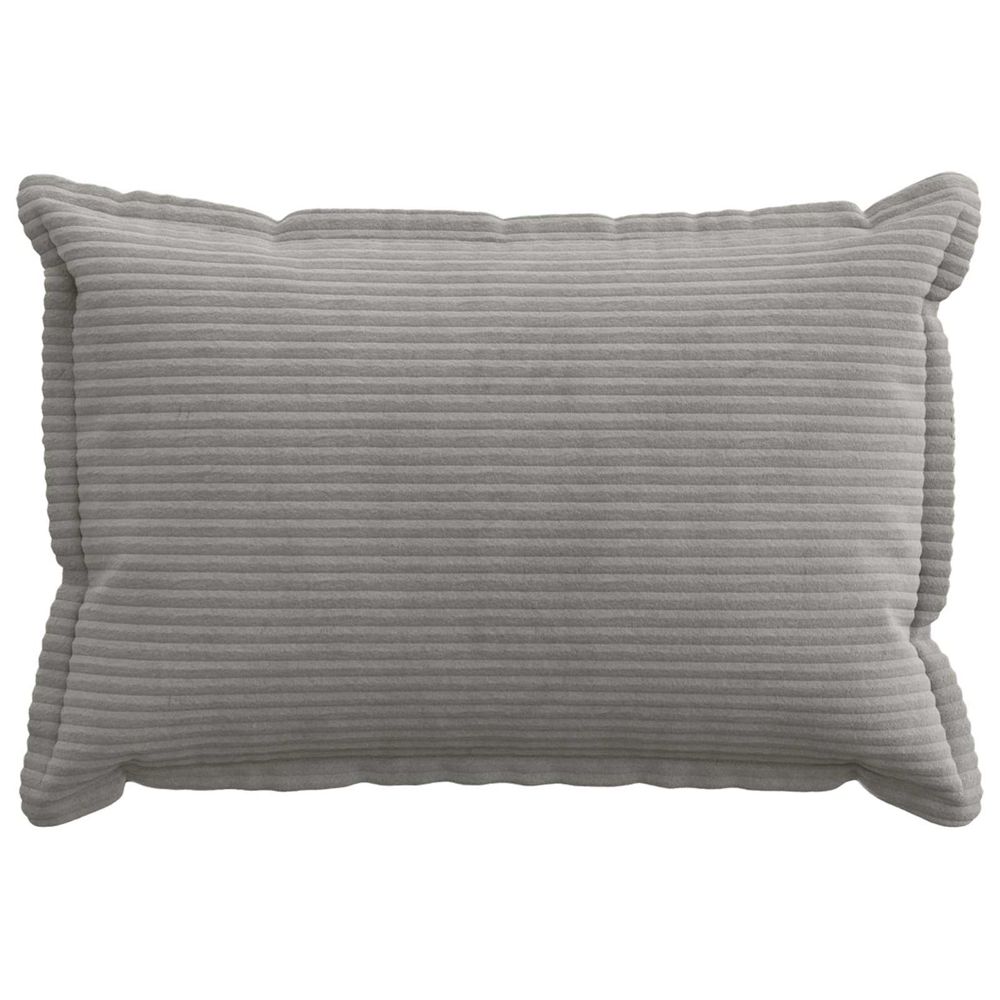 Cushion Cover 6 pcs HOUTEN Light Grey 50 x 80 cm Corduroy
