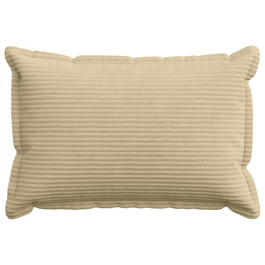 Cushion Cover 2 pcs HOUTEN Light Green Grey 50 x 80 cm Corduroy