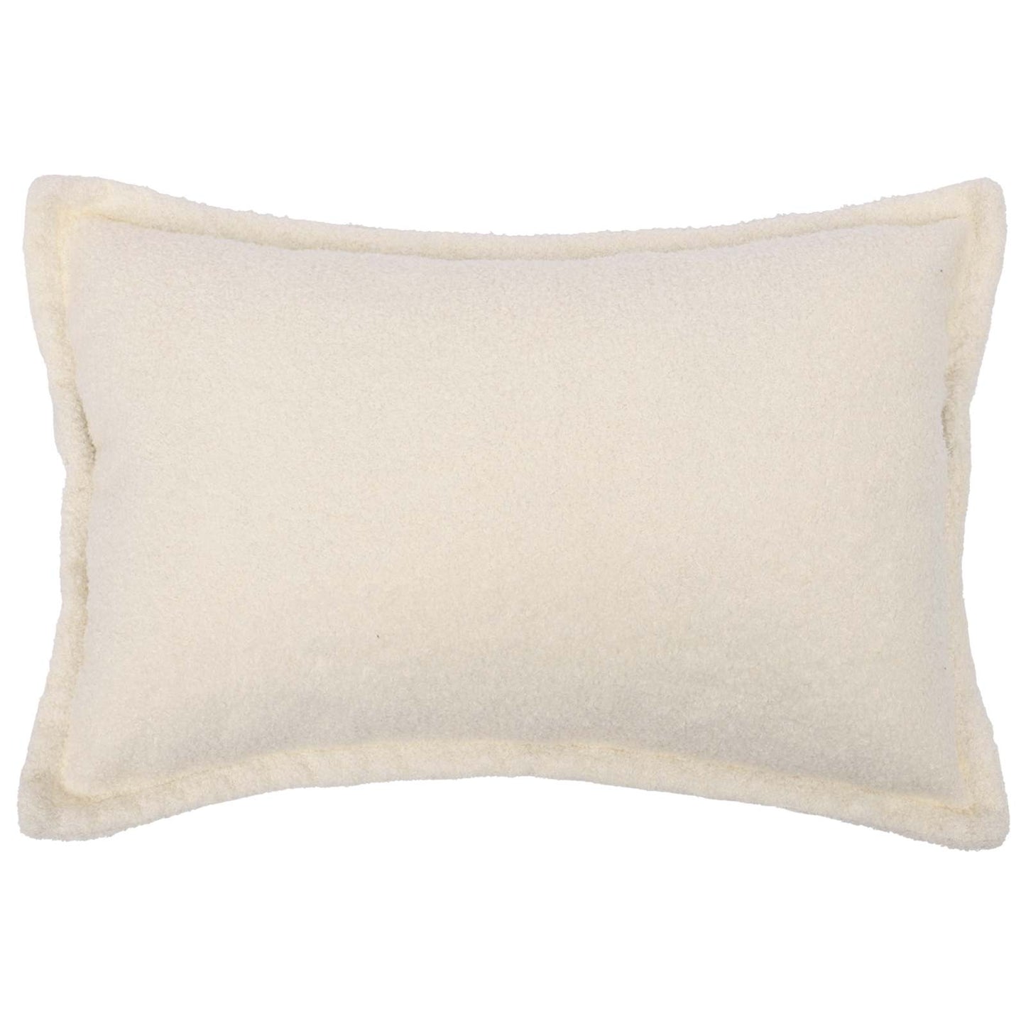 Cushion Cover 2 pcs HOUTEN Cream 50 x 80 cm Bouclé