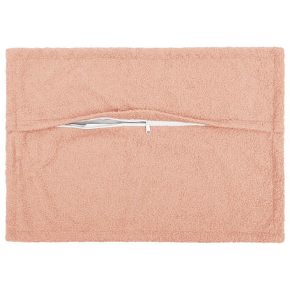 Cushion Cover 6 pcs HOUTEN Pink 50 x 80 cm Bouclé
