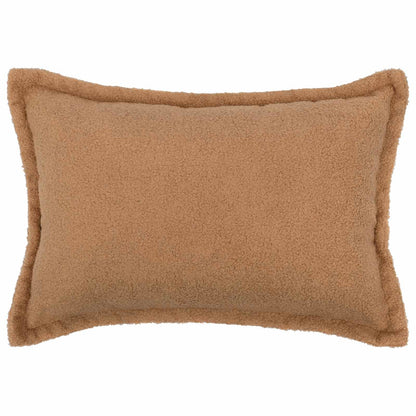 Cushion Cover 6 pcs HOUTEN Beige 50 x 80 cm Bouclé