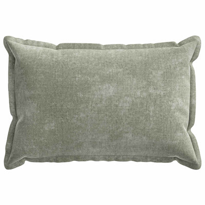 Cushion Cover 6 pcs HOUTEN Green 50 x 80 cm Chenille Fabric