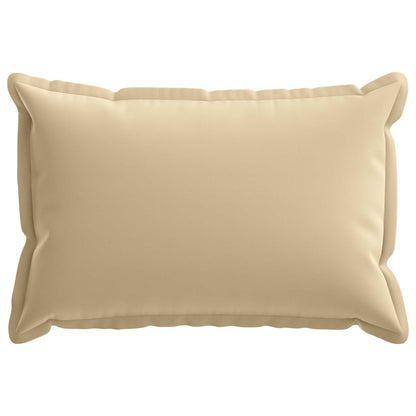 Cushion Cover 6 pcs HOUTEN Beige 50 x 80 cm Polyester