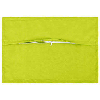 Cushion Cover 6 pcs HOUTEN Bright Green 50 x 80 cm Polyester