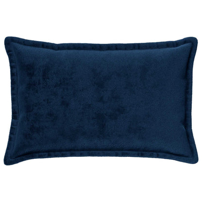 Cushion Cover 6 pcs HOUTEN Navy Blue 50 x 80 cm Flannel