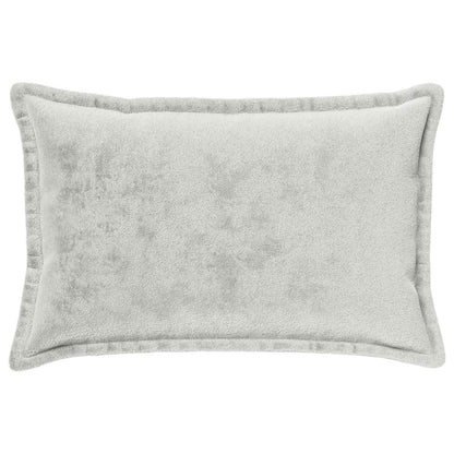 Cushion Cover 6 pcs HOUTEN Light Grey 50 x 80 cm Flannel