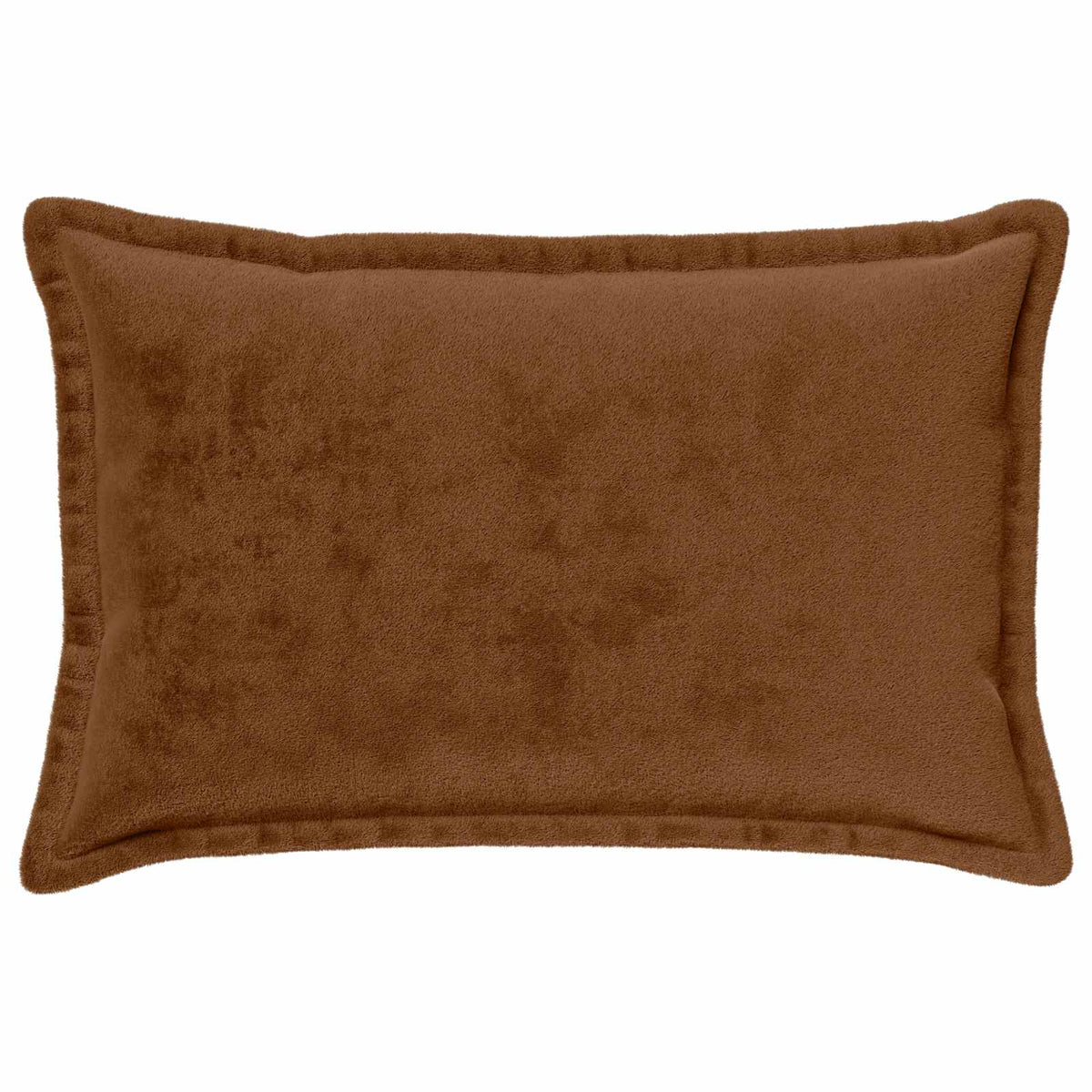 Cushion Cover 2 pcs HOUTEN Light Brown 50 x 80 cm Flannel