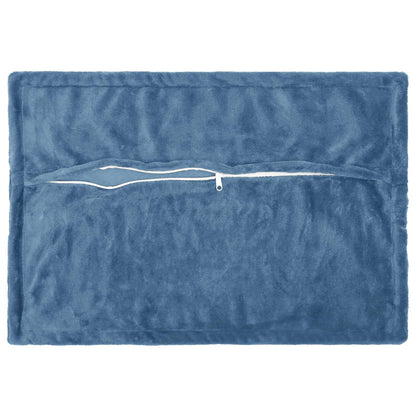 Cushion Cover 6 pcs HOUTEN Light Blue 50 x 80 cm Flannel