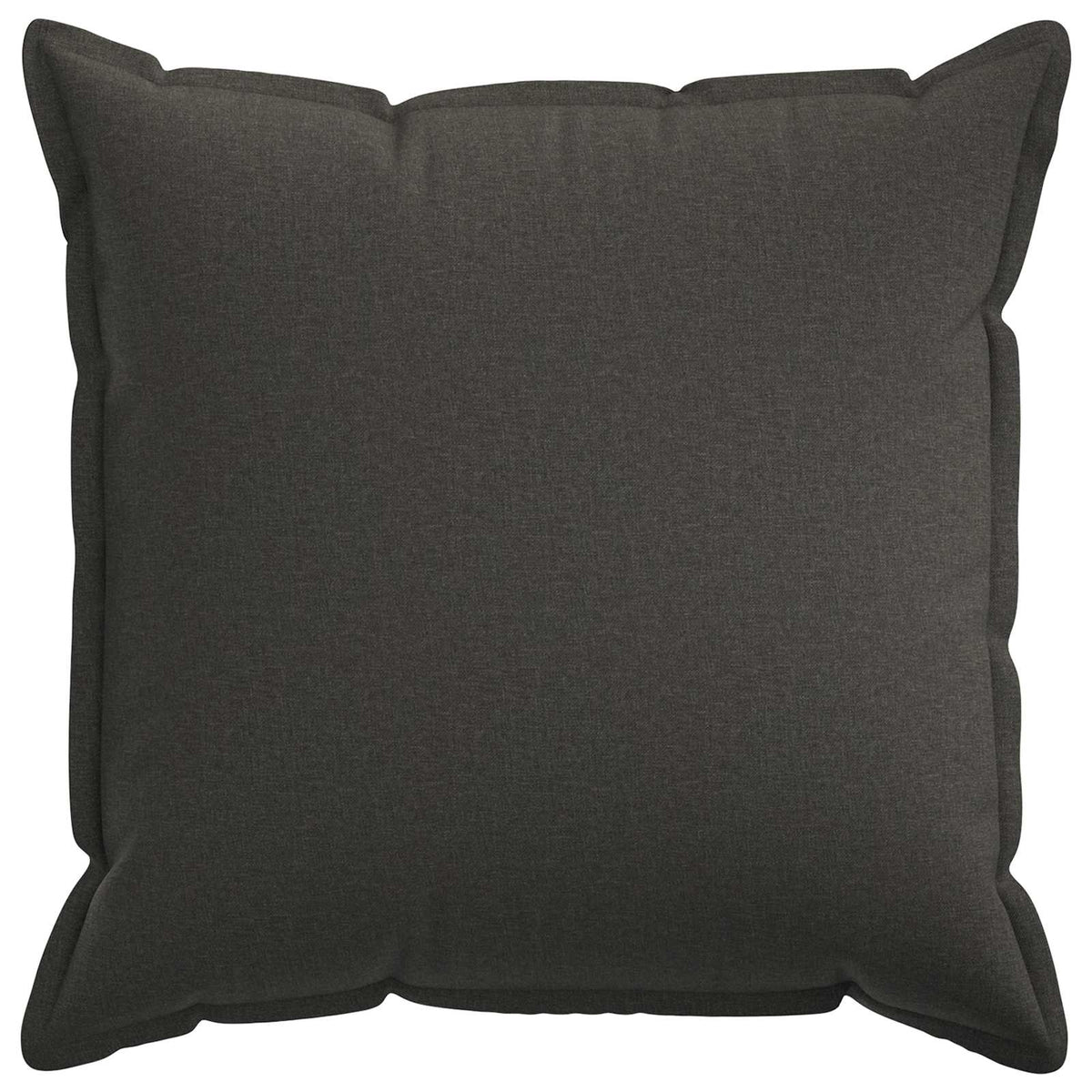 Cushion Cover 6 pcs HOUTEN Dark Grey 55 x 55 cm Faux Linen