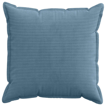 Cushion Cover 6 pcs HOUTEN Blue 55 x 55 cm Corduroy