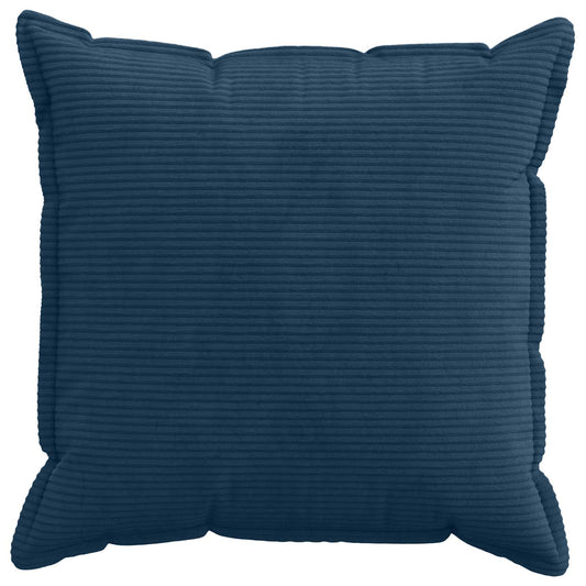 Cushion Cover 6 pcs HOUTEN Navy Blue 55 x 55 cm Corduroy