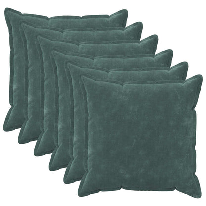 Cushion Cover 6 pcs HOUTEN Sea Blue 55 x 55 cm