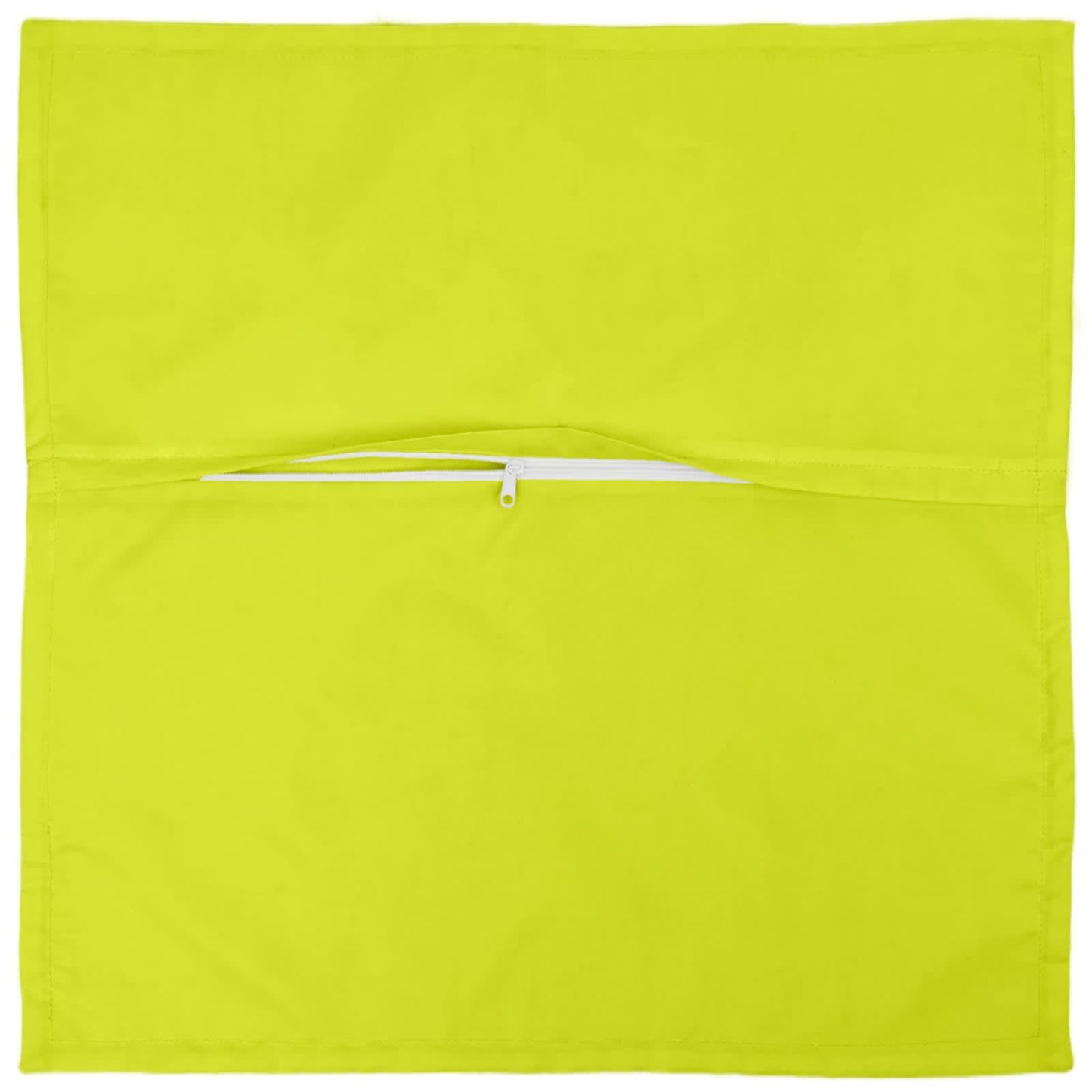 Cushion Cover 6 pcs HOUTEN Bright Green 55 x 55 cm Polyester