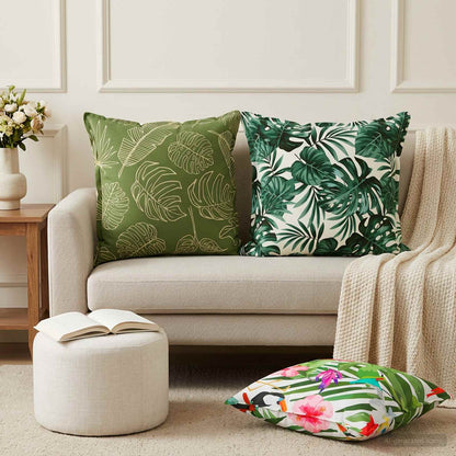 Cushion Cover 6 pcs HOUTEN Multicolour 55 x 55 cm Polyester