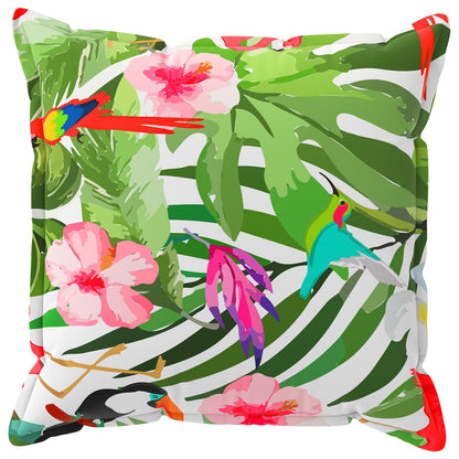 Cushion Cover 2 pcs HOUTEN Multicolour 55 x 55 cm Polyester