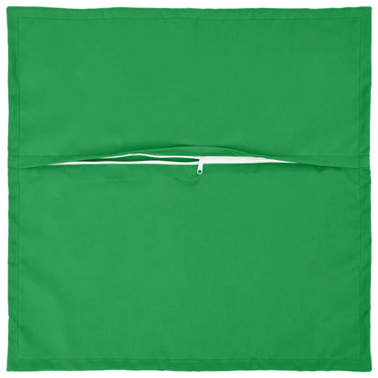 Cushion Cover 2 pcs HOUTEN Green 55 x 55 cm Polyester