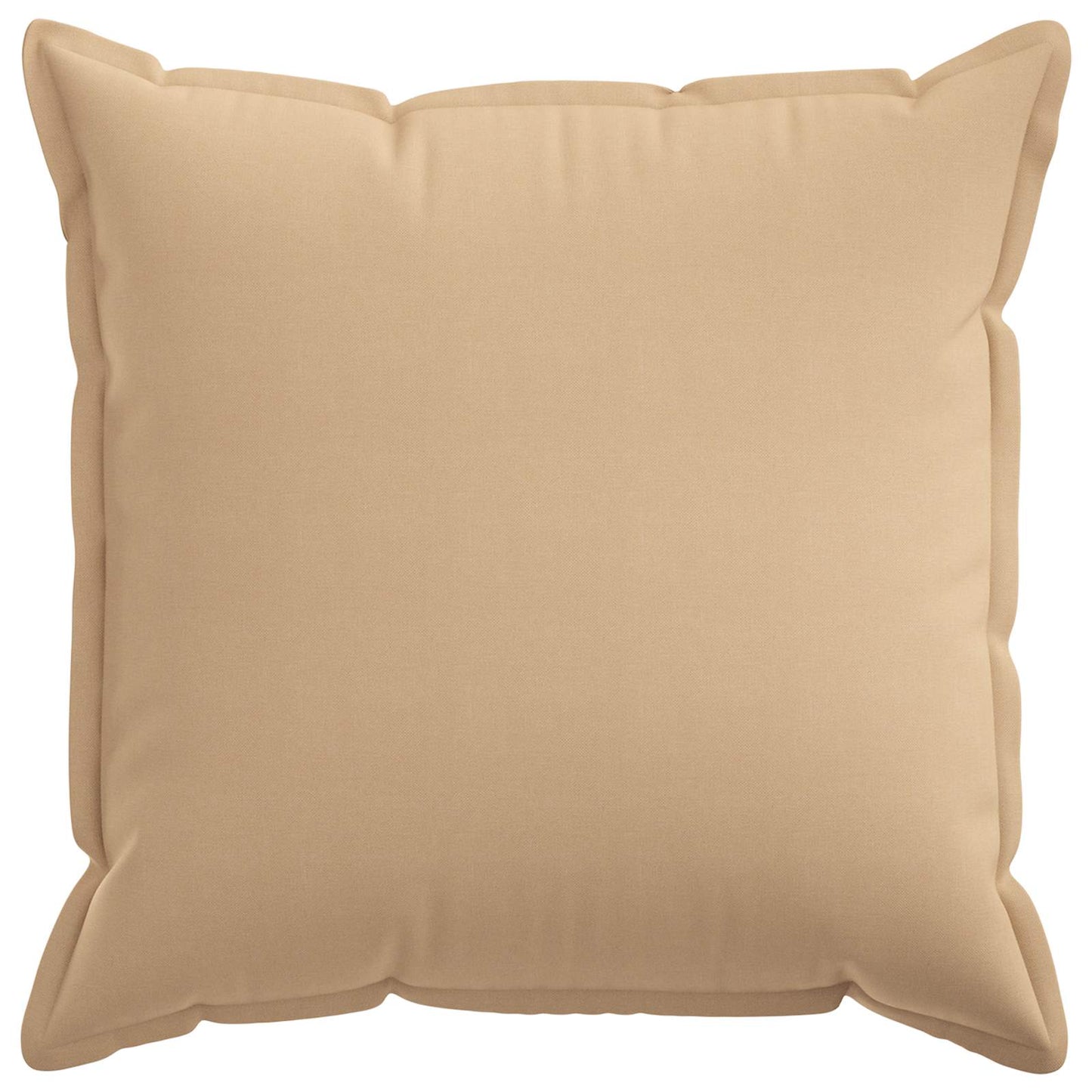 Cushion Cover 6 pcs HOUTEN Cream 60 x 60 cm Faux Linen