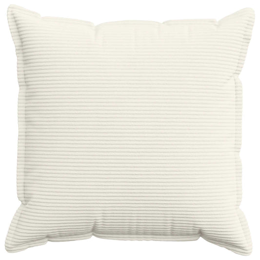 Cushion Cover 6 pcs HOUTEN Cream 60 x 60 cm Corduroy