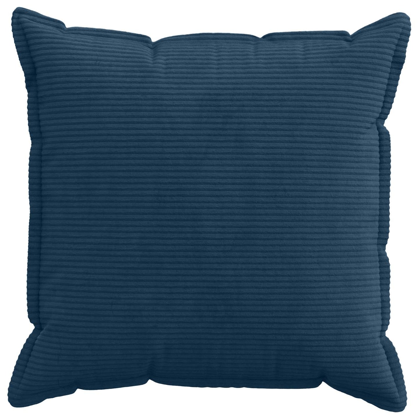 Cushion Cover 2 pcs HOUTEN Navy Blue 60 x 60 cm Corduroy