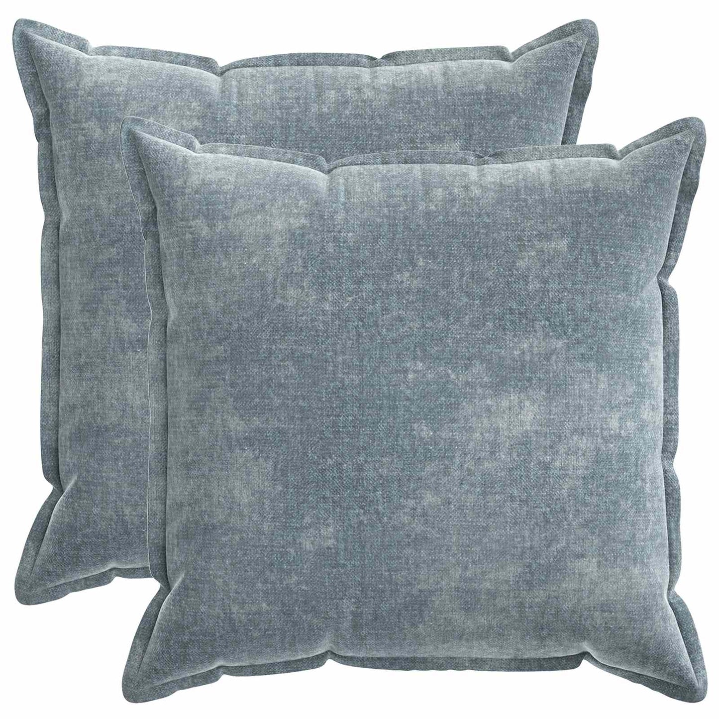 Cushion Cover 2 pcs HOUTEN Light Blue 60 x 60 cm