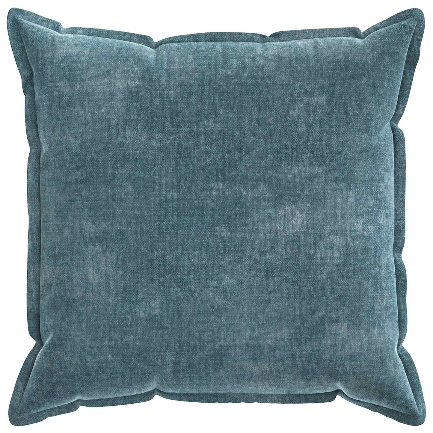 Cushion Cover 2 pcs HOUTEN Blue 60 x 60 cm Chenille Fabric