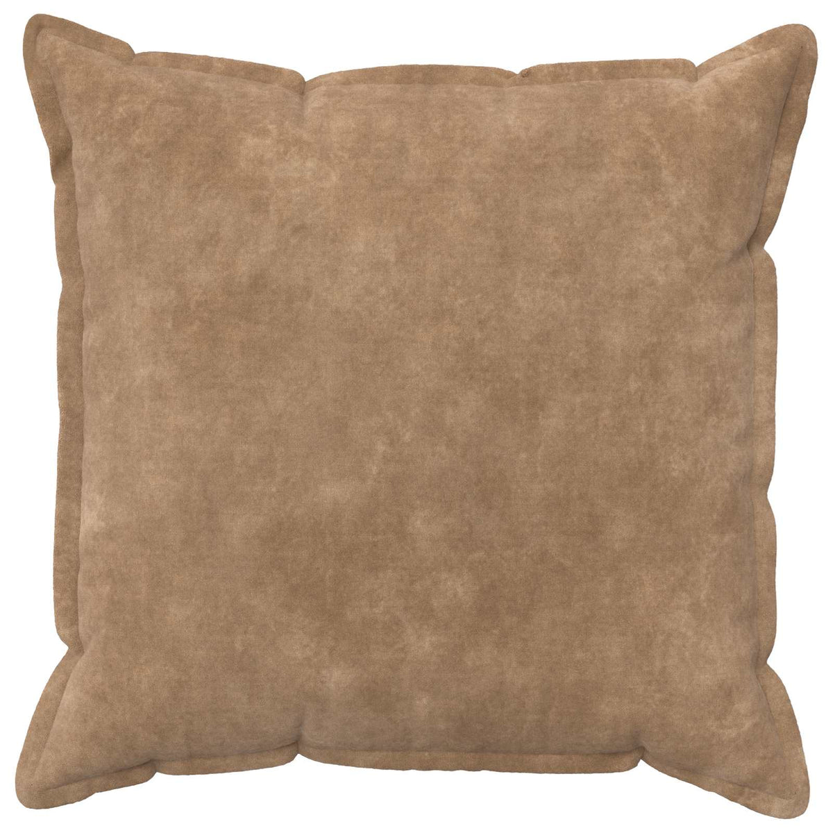 Cushion Cover 6 pcs HOUTEN Taupe 60 x 60 cm Microfiber Fleece