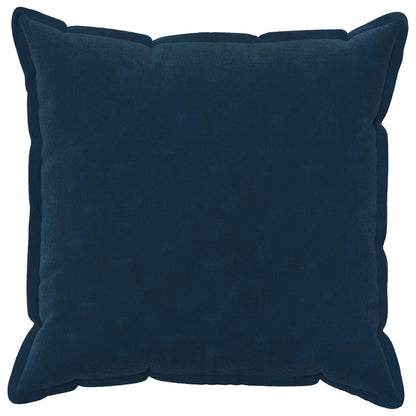 Cushion Cover 2 pcs HOUTEN Blue 60 x 60 cm Microfiber Fleece