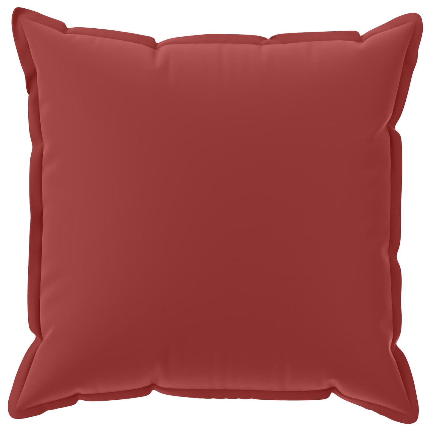 Cushion Cover 6 pcs HOUTEN Wine Red 60 x 60 cm Polyester