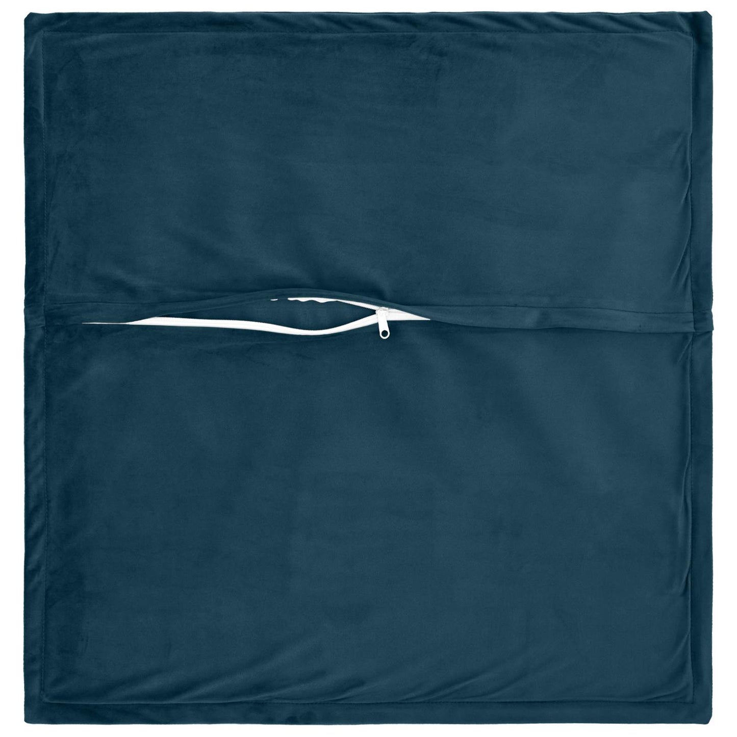 Cushion Cover 6 pcs HOUTEN Blue 65 x 65 cm Velvet