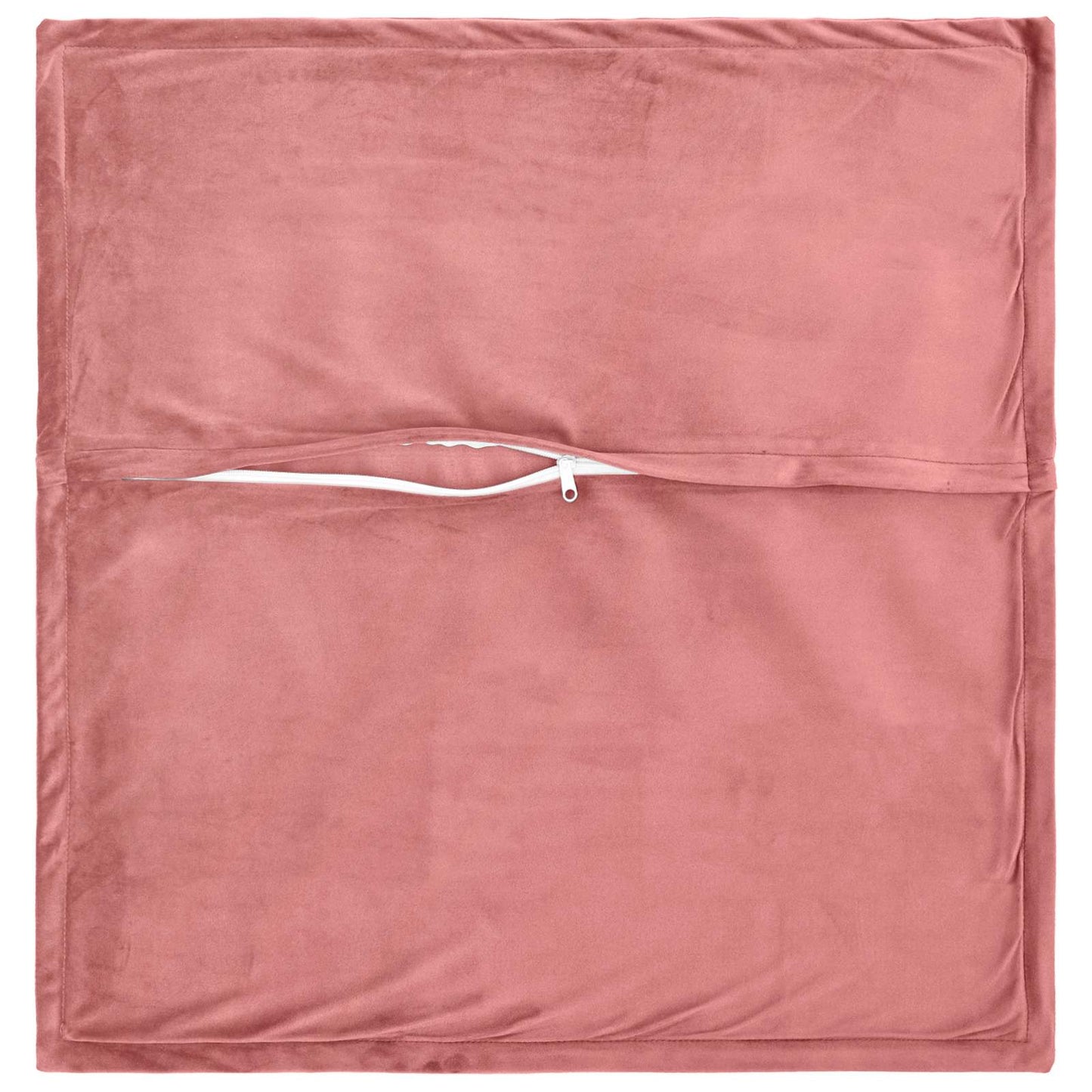 Cushion Cover 6 pcs HOUTEN Pink 65 x 65 cm Velvet