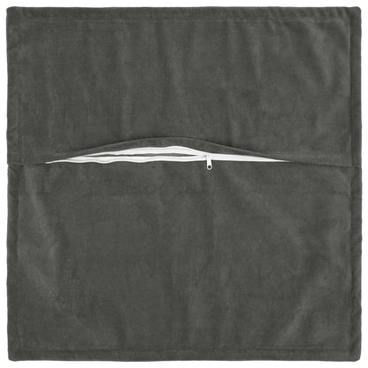Cushion Cover 6 pcs HOUTEN Anthracite 65 x 65 cm