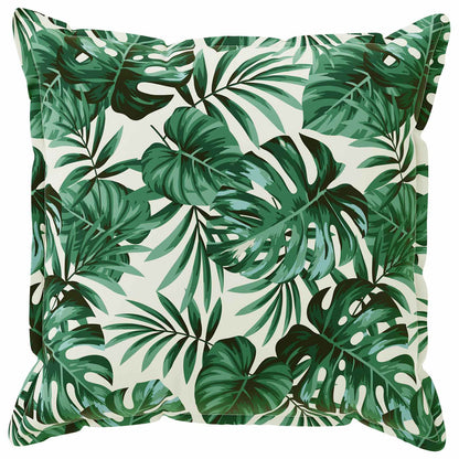 Cushion Cover 2 pcs HOUTEN Leaf Pattern 65 x 65 cm Polyester