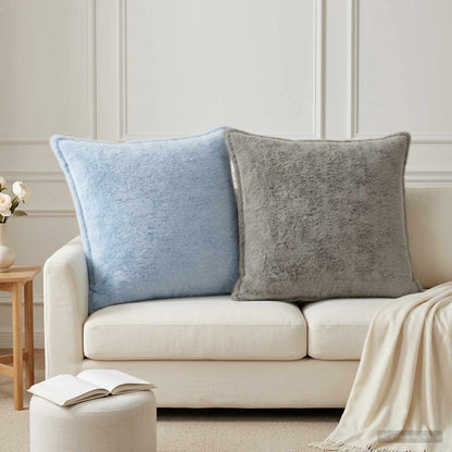 Cushion Cover 6 pcs HOUTEN Light Grey 65 x 65 cm