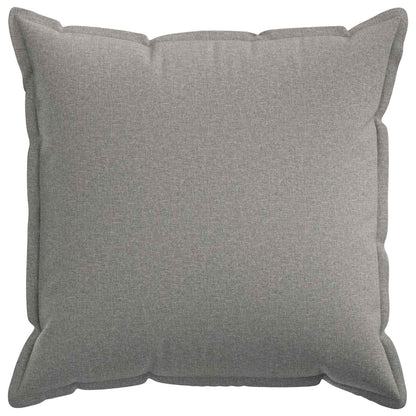 Cushion Cover 2 pcs HOUTEN Cloud Grey 70 x 70 cm Faux Linen