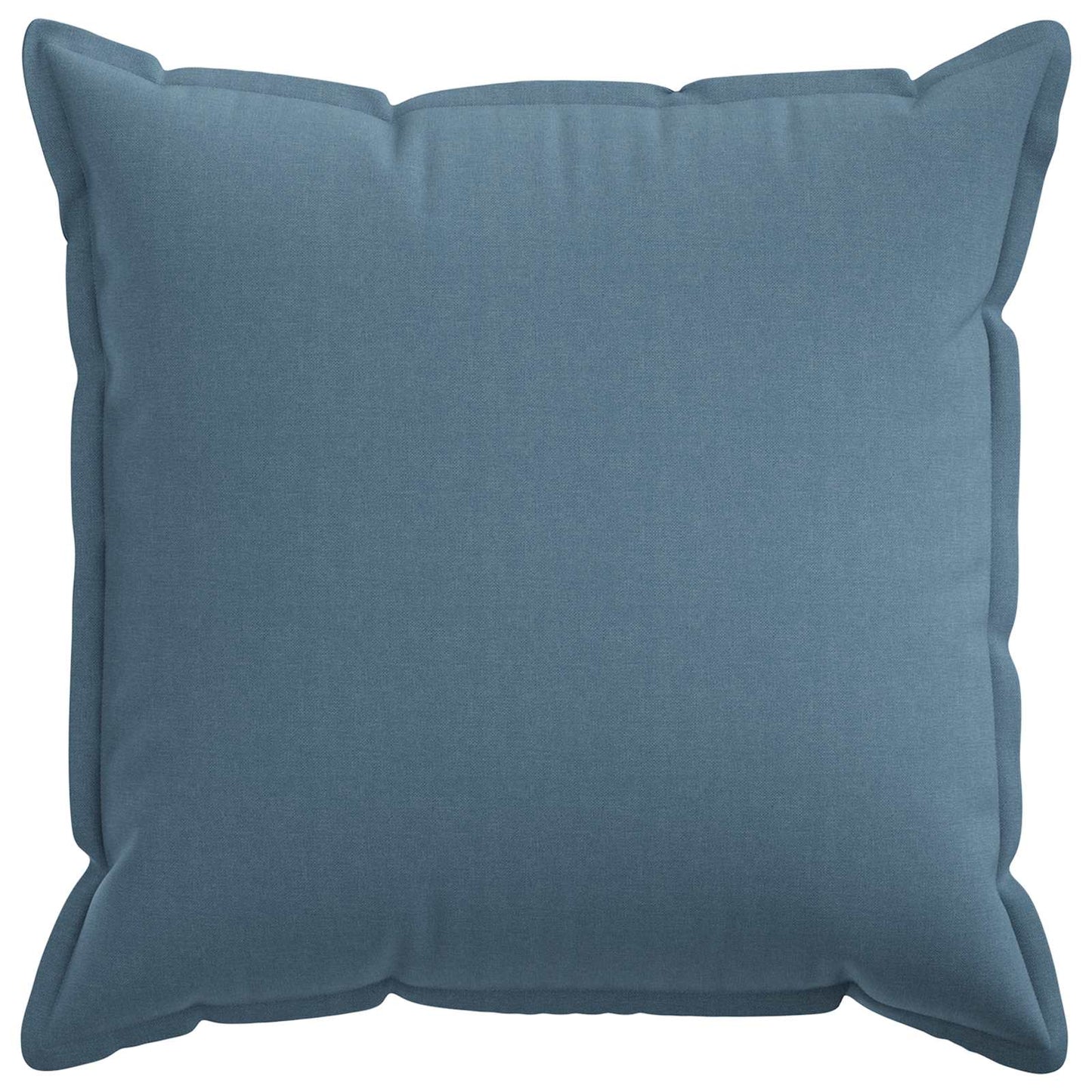 Cushion Cover 2 pcs HOUTEN Jeans Blue 70 x 70 cm Faux Linen