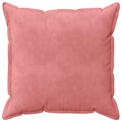 Cushion Cover 6 pcs HOUTEN Pink 70 x 70 cm Velvet