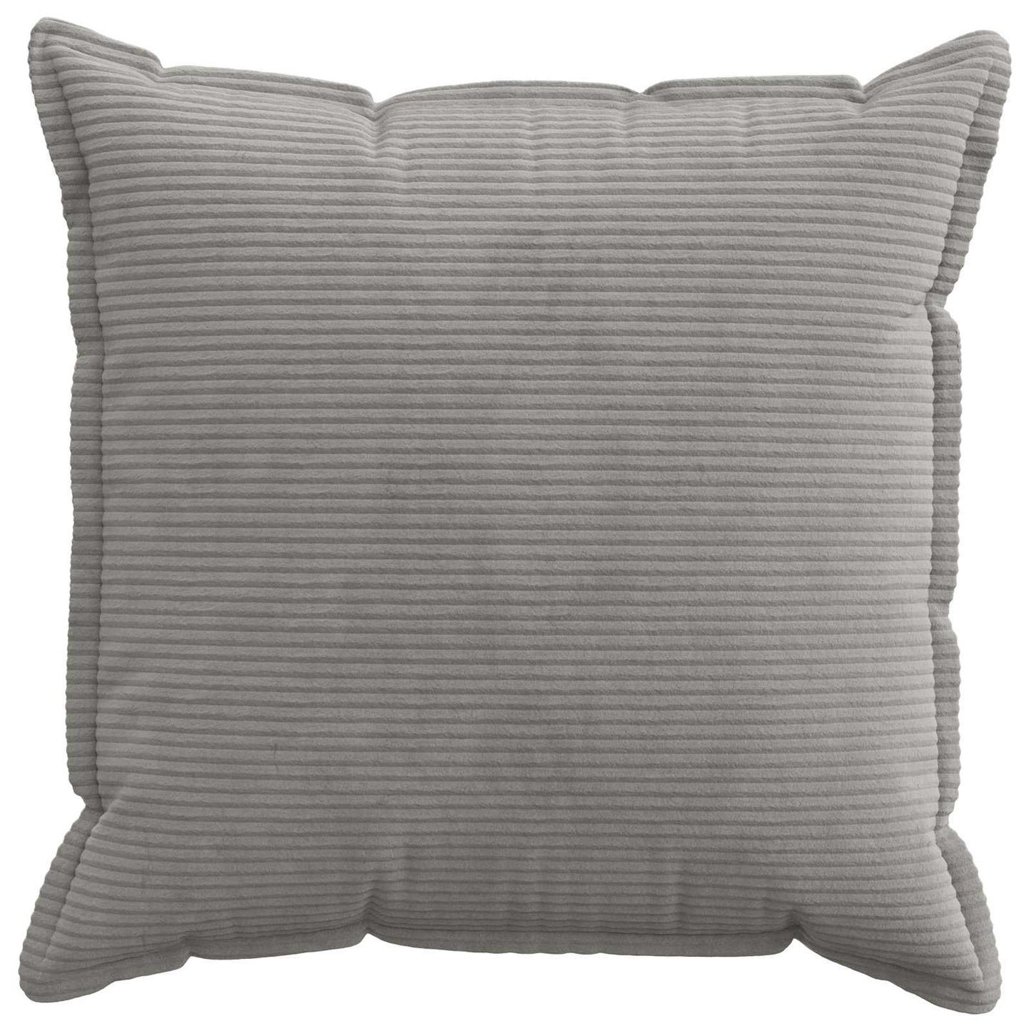 Cushion Cover 6 pcs HOUTEN Light Grey 70 x 70 cm Corduroy