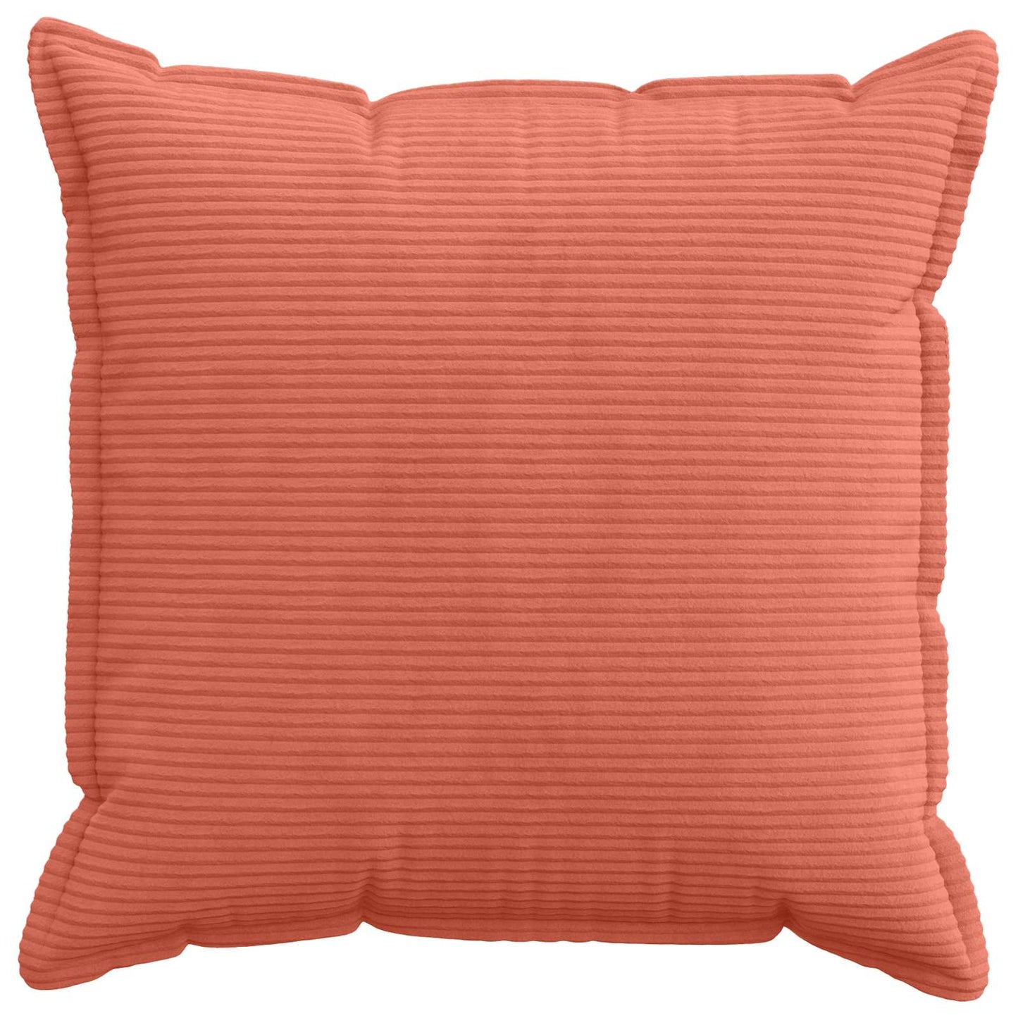 Cushion Cover 6 pcs HOUTEN Red Orange 70 x 70 cm Corduroy