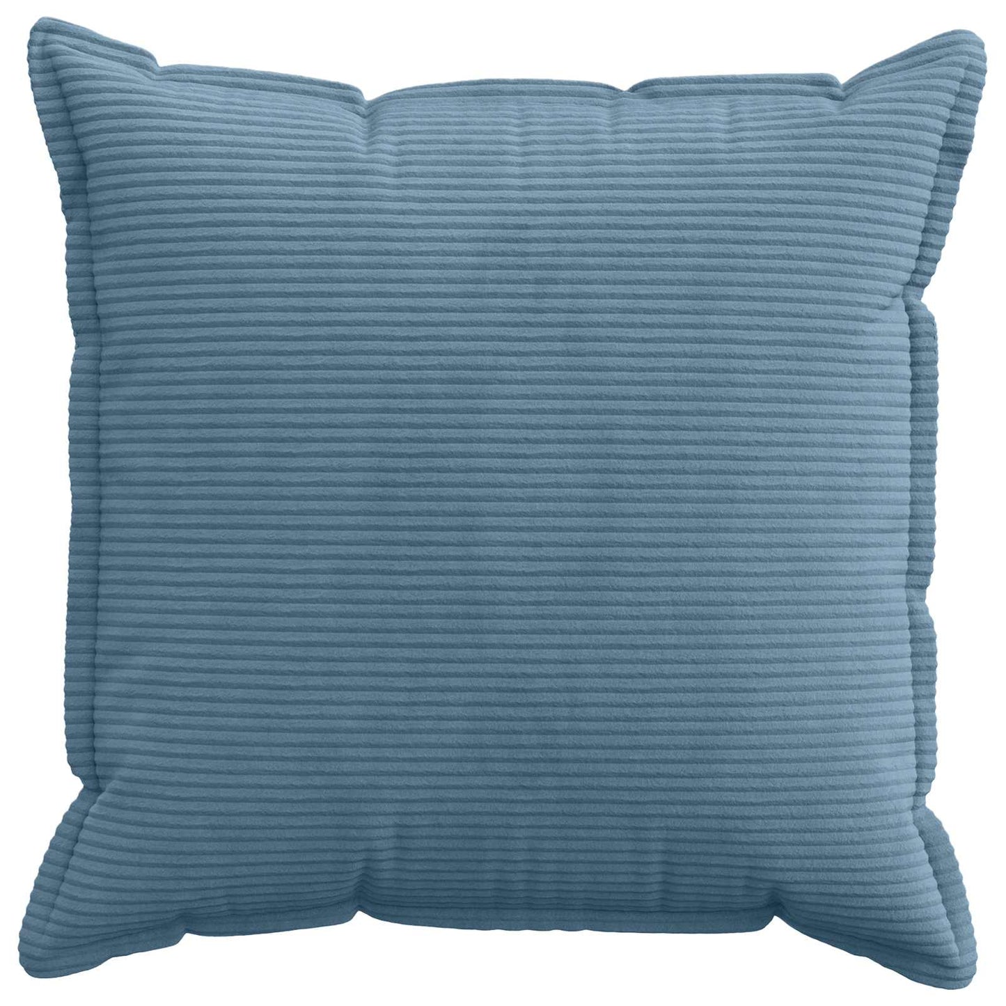 Cushion Cover 2 pcs HOUTEN Blue 70 x 70 cm Corduroy