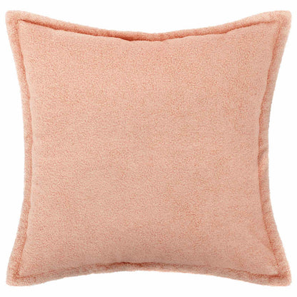 Cushion Cover 2 pcs HOUTEN Pink 70 x 70 cm Bouclé